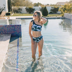 Elle Bikini Top - Pacific Tie Dye - XS ONLY - FINAL SALE