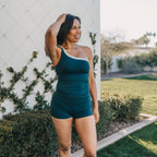 Elle Tankini Top - Pacific - XS & S ONLY - FINAL SALE