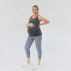 Everyday Maternity Tank Top - Cool Gray - XS ONLY - FINAL SALE