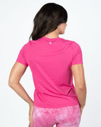 Laser Cut Tee - Hibiscus