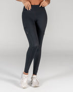 Lux Cargo Leggings - Black