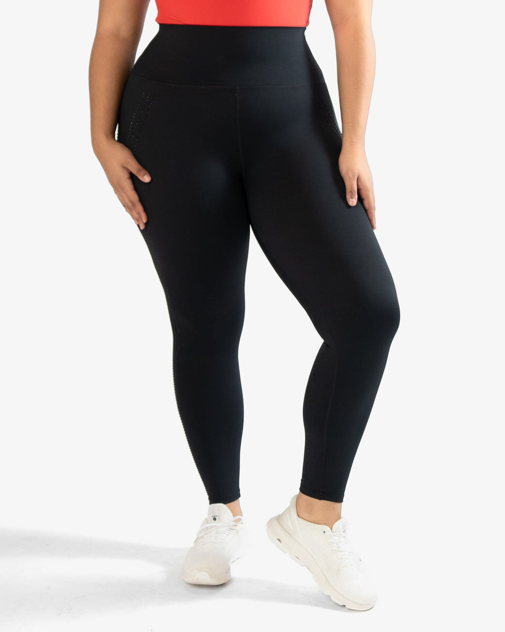 Gemstone Leggings - Black - L ONLY - FINAL SALE