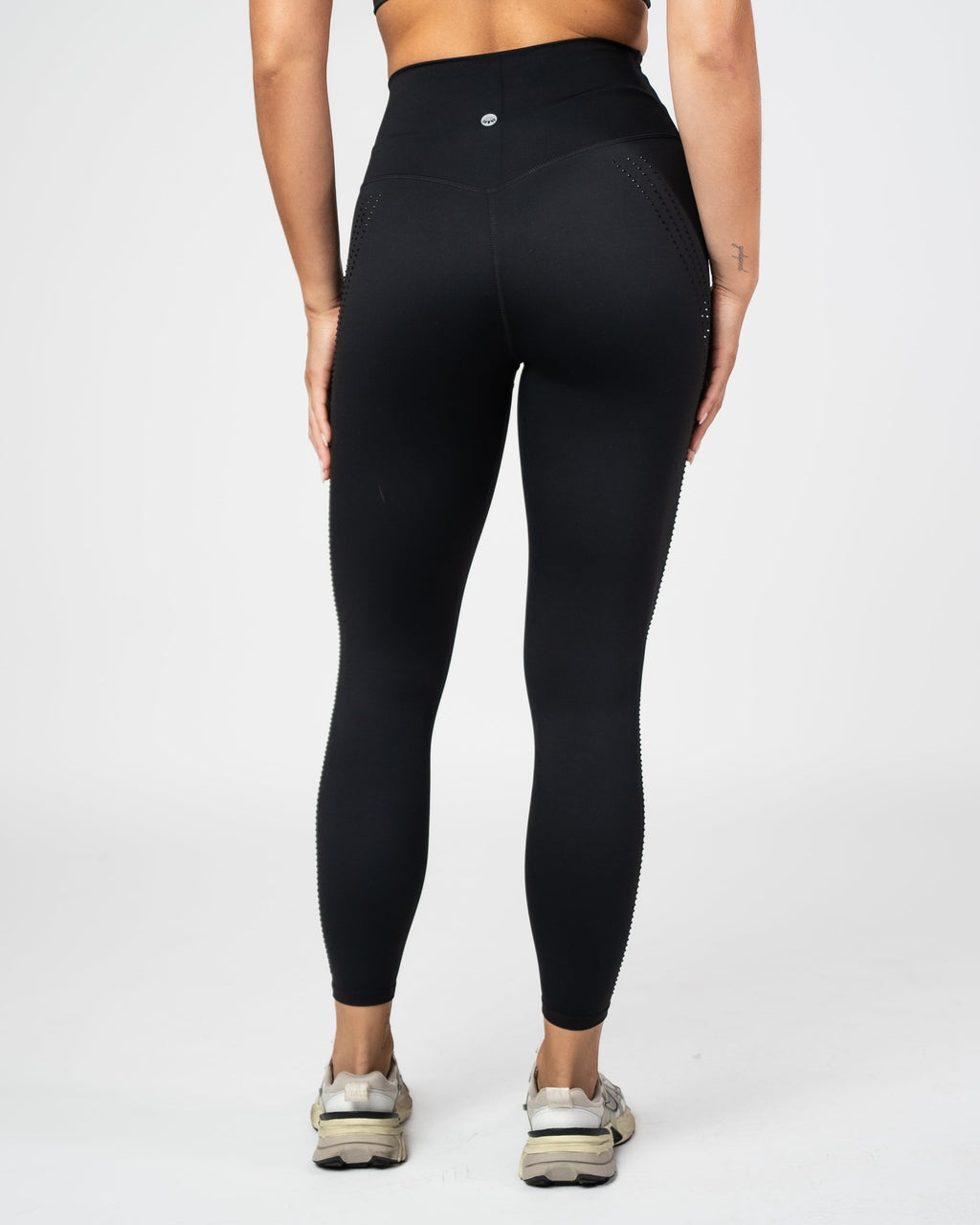 Gemstone Leggings - Black - L ONLY - FINAL SALE