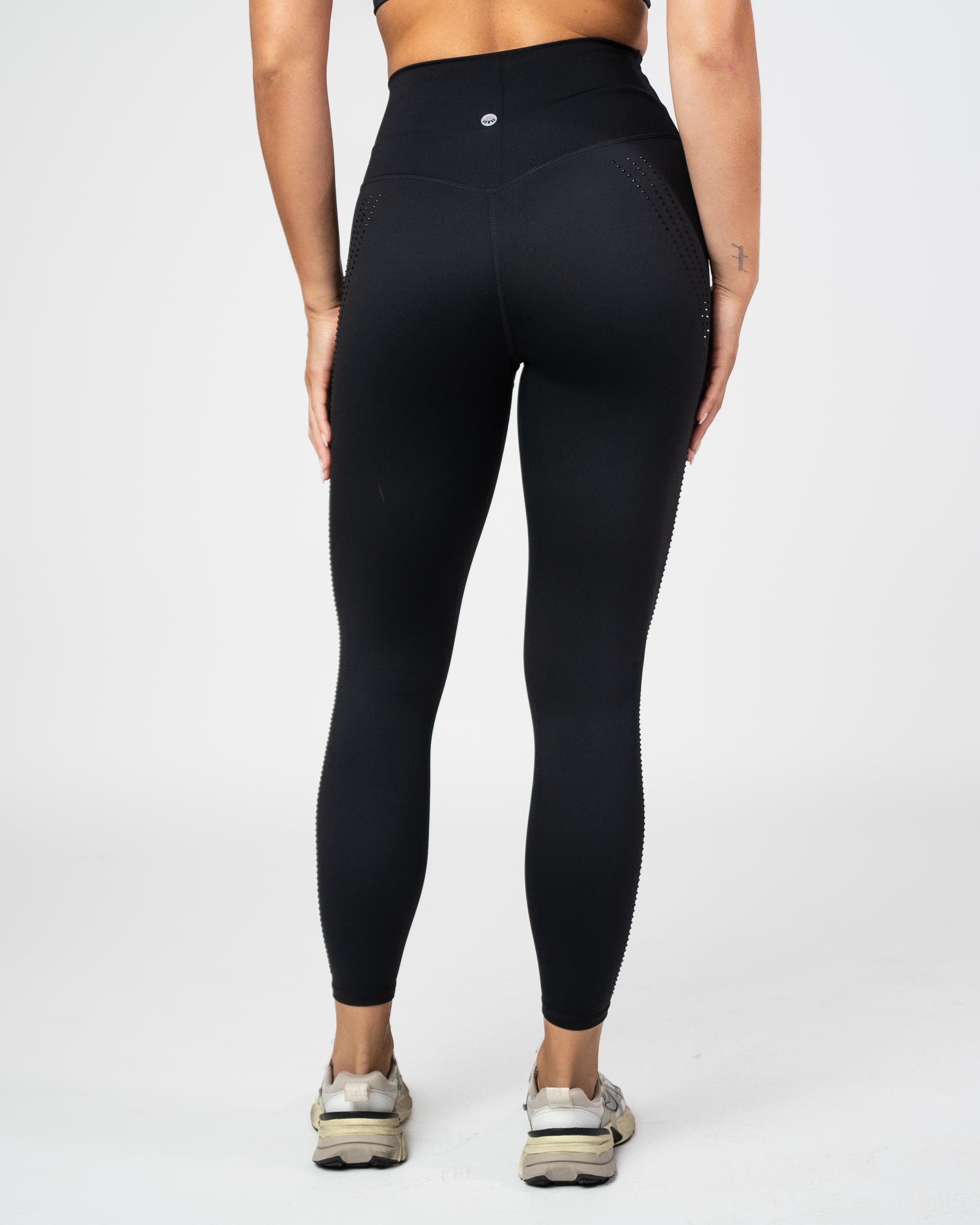 Gemstone Leggings - Black - L ONLY - FINAL SALE
