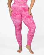 Lux Pace Leggings (26 in.) - Hibiscus Tie Dye - FINAL SALE
