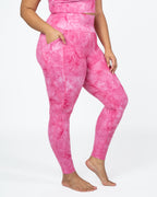 Lux Pace Leggings (26 in.) - Hibiscus Tie Dye - FINAL SALE