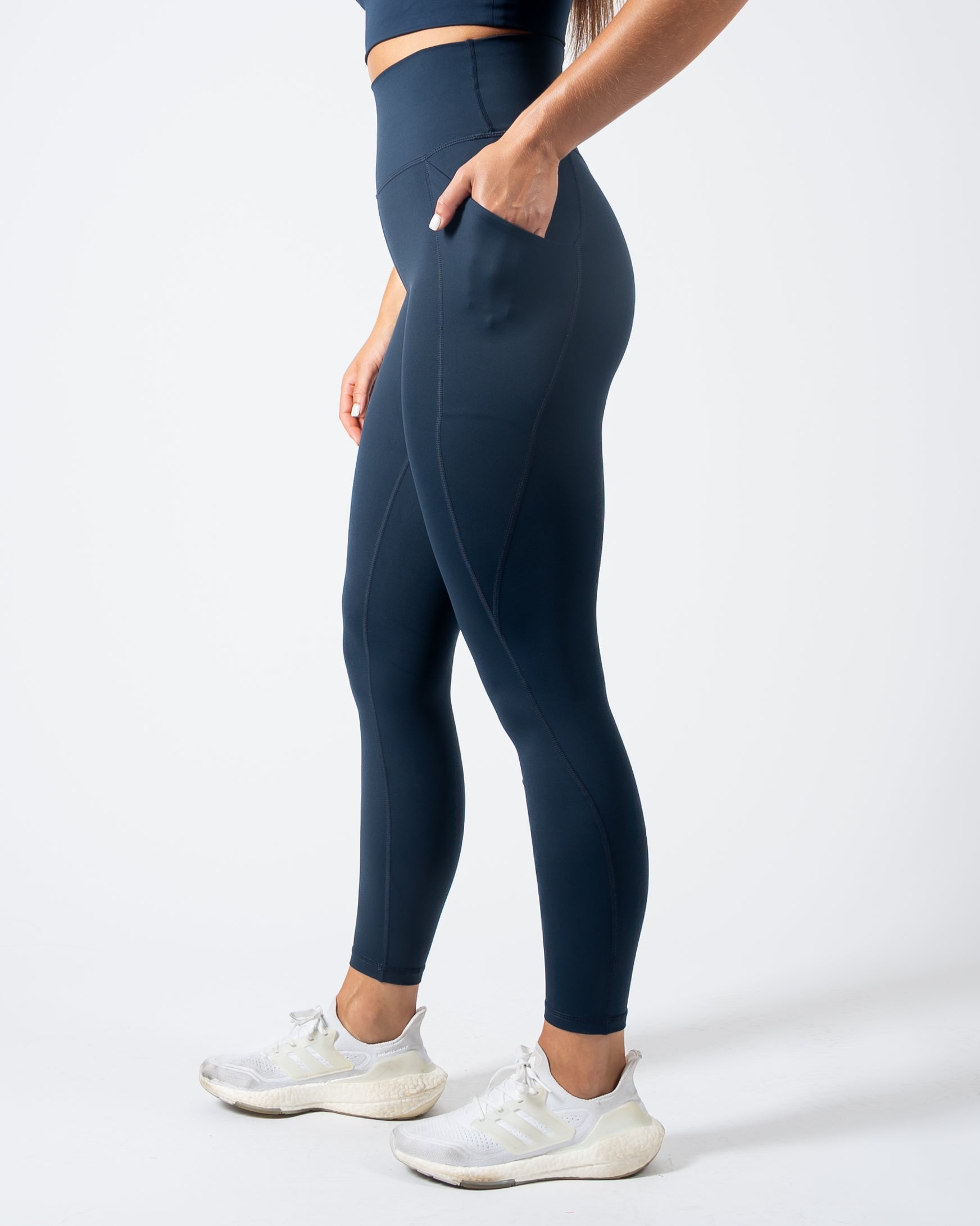 Lux Pace Leggings - Navy