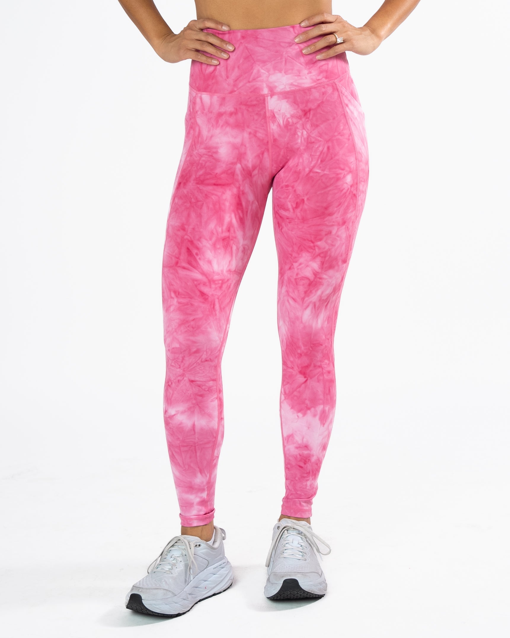 Lux Pace Leggings (26 in.) - Hibiscus Tie Dye - FINAL SALE