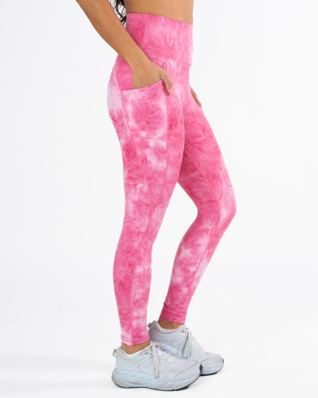 Lux Pace Leggings (26 in.) - Hibiscus Tie Dye - FINAL SALE