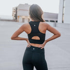 Malibu Crop Top  - Black