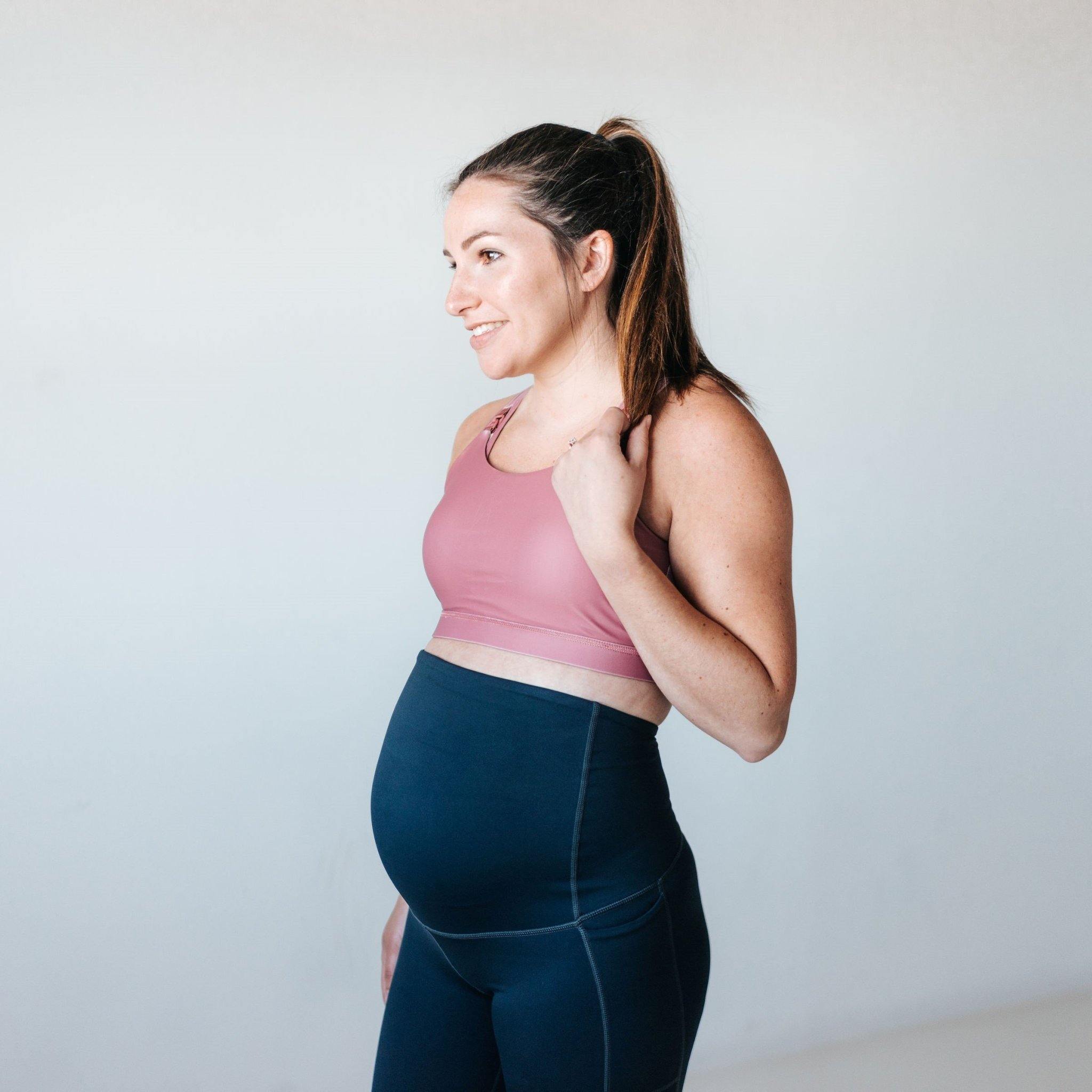 Lux Mamacita Maternity Capris - Navy - XS & S ONLY - FINAL SALE