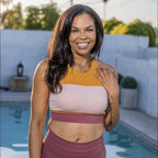 Mesa Cropkini - Gold / Blush / Marsala - FINAL SALE