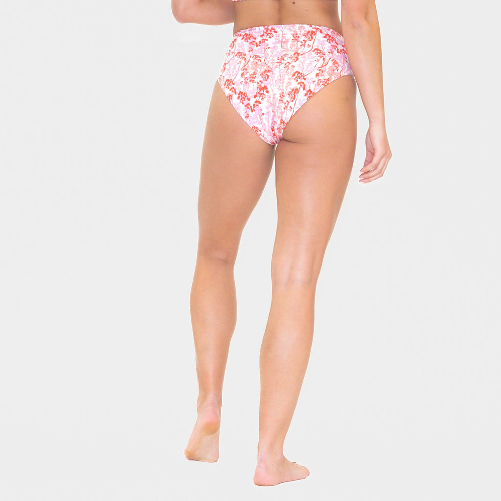 Mirage Bikini Bottoms - Coral Floral - FINAL SALE