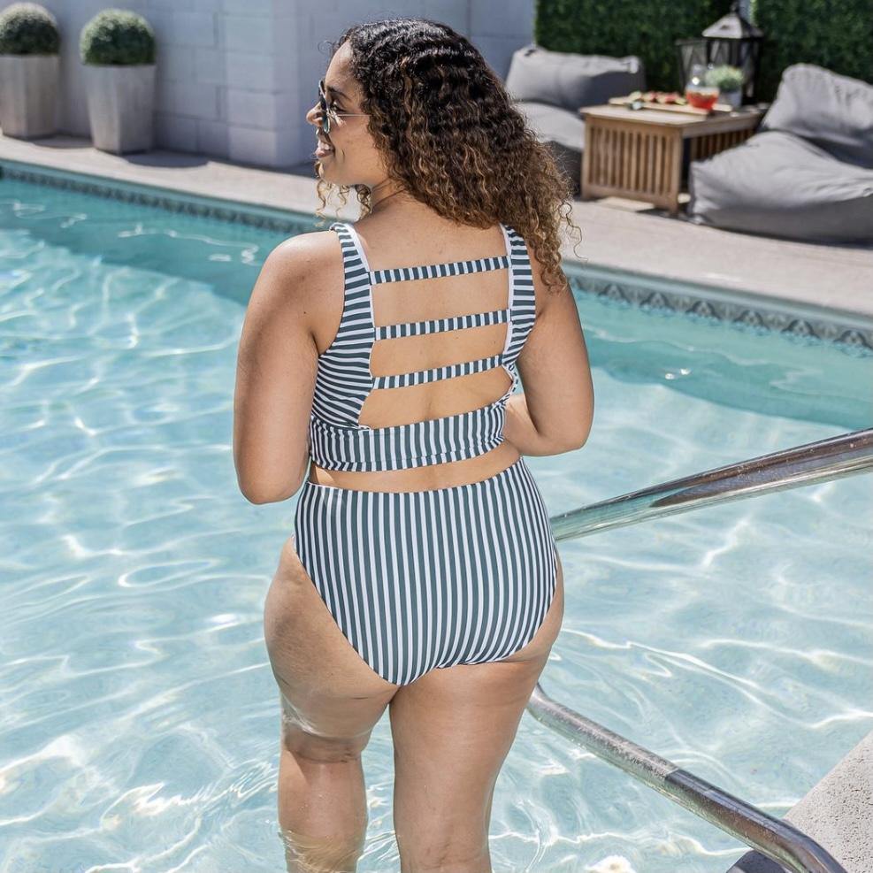 Mirage Bikini Bottoms - Ponderosa Stripe - FINAL SALE