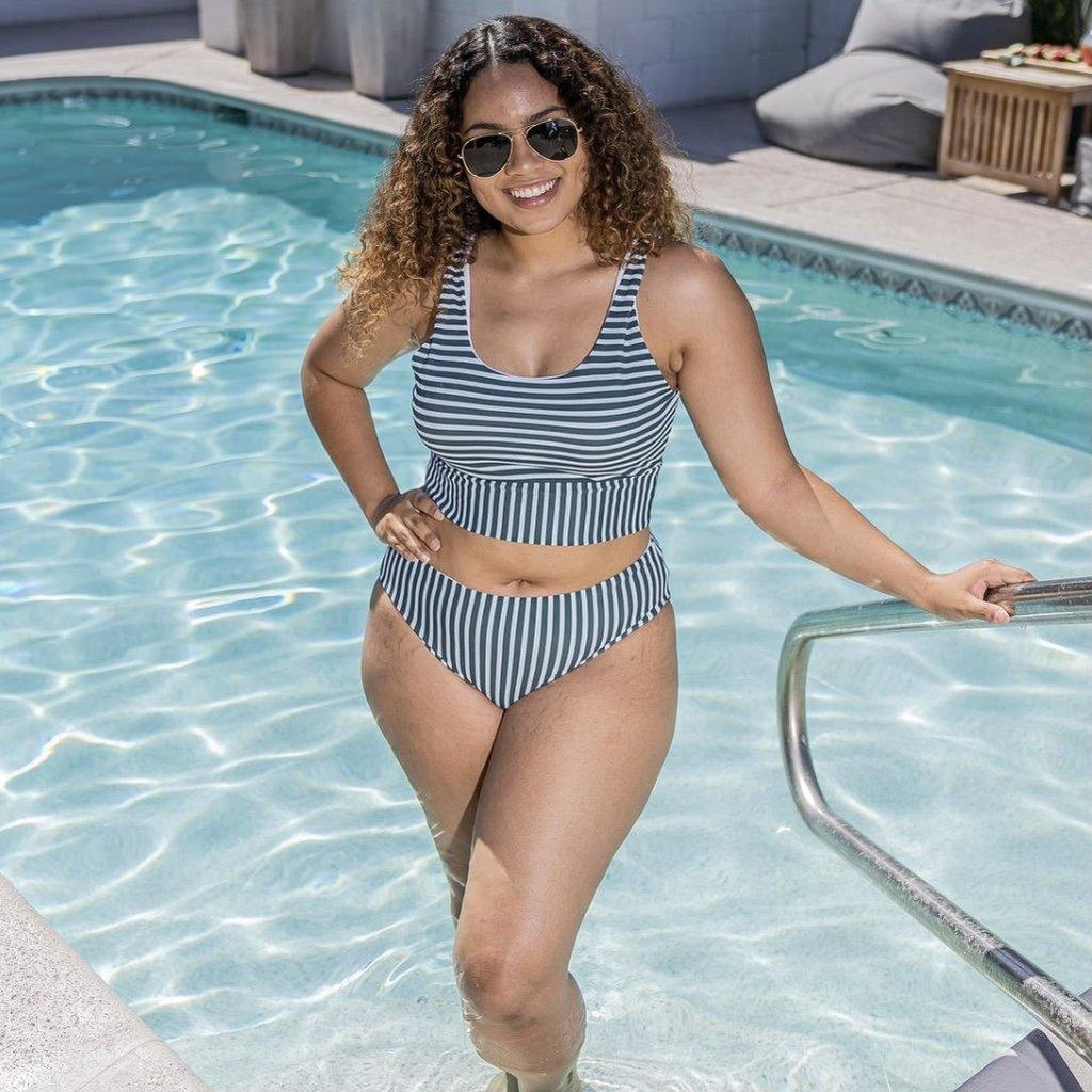 Mirage Bikini Bottoms - Ponderosa Stripe - FINAL SALE