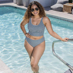 Mirage Bikini Bottoms - Ponderosa Stripe - FINAL SALE