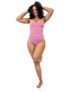 Monterey One Piece - Cherry Gingham - S ONLY - FINAL SALE