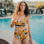 Phoenix Cropkini Top - Wild Honey - FINAL SALE - XS & S ONLY