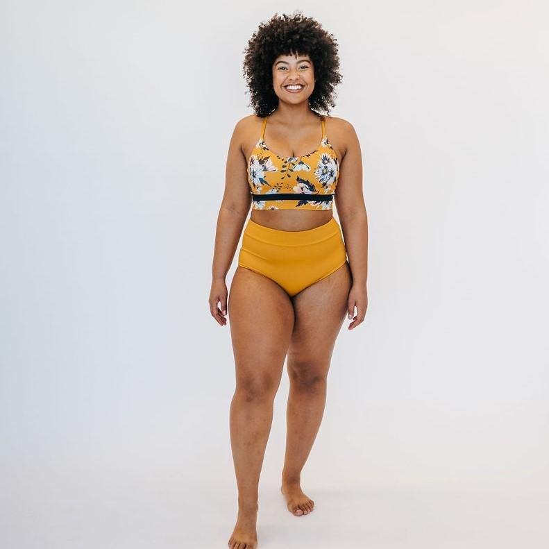 Phoenix Cropkini Top - Wild Honey - FINAL SALE - XS & S ONLY