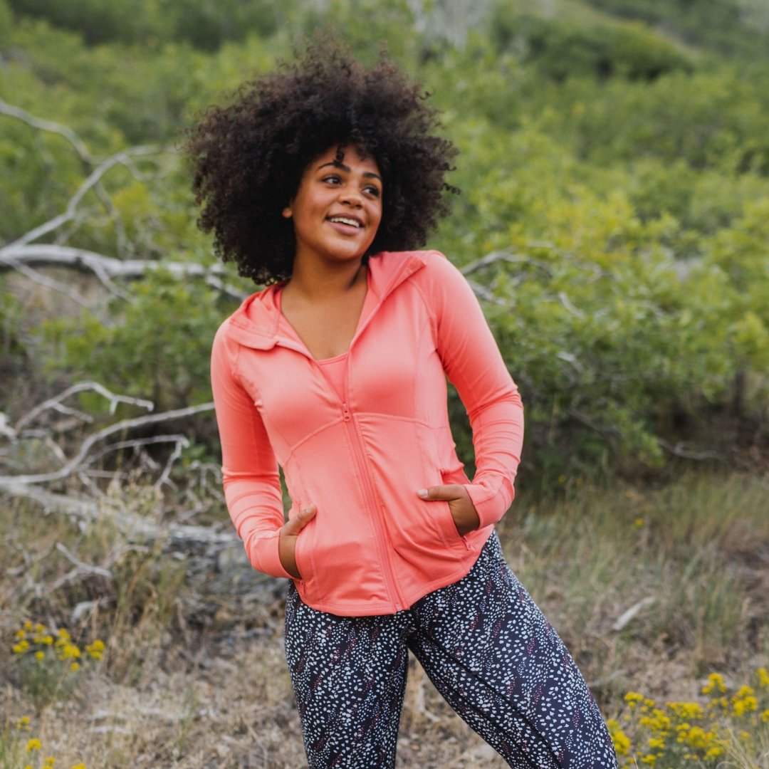 Sculpt Jacket - Coral - XS ONLY - FINAL SALE