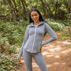 Sculpt Jacket - Heathered Gray - S & L ONLY - FINAL SALE