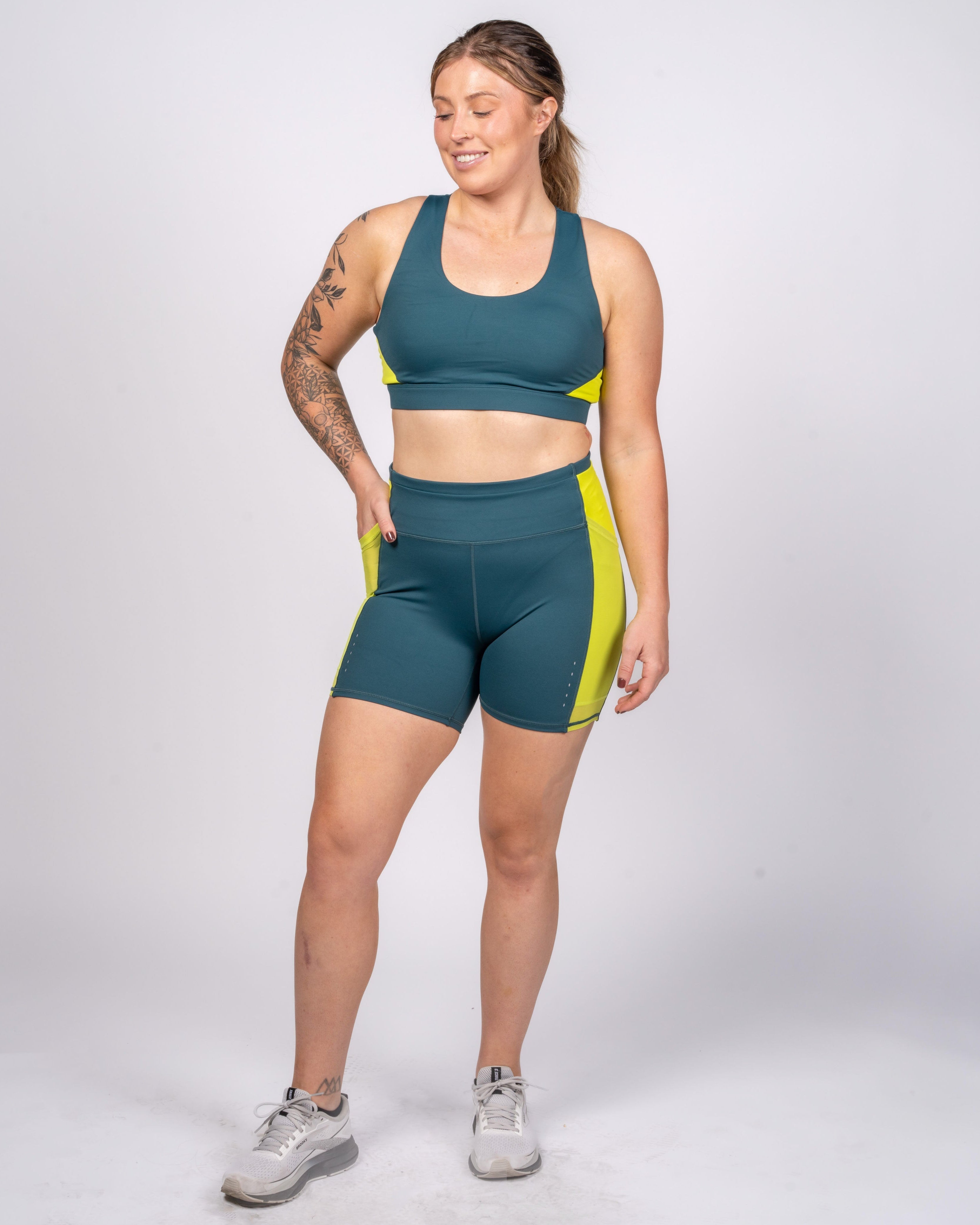 Ascend Racerback Bra - Pacific/Margarita