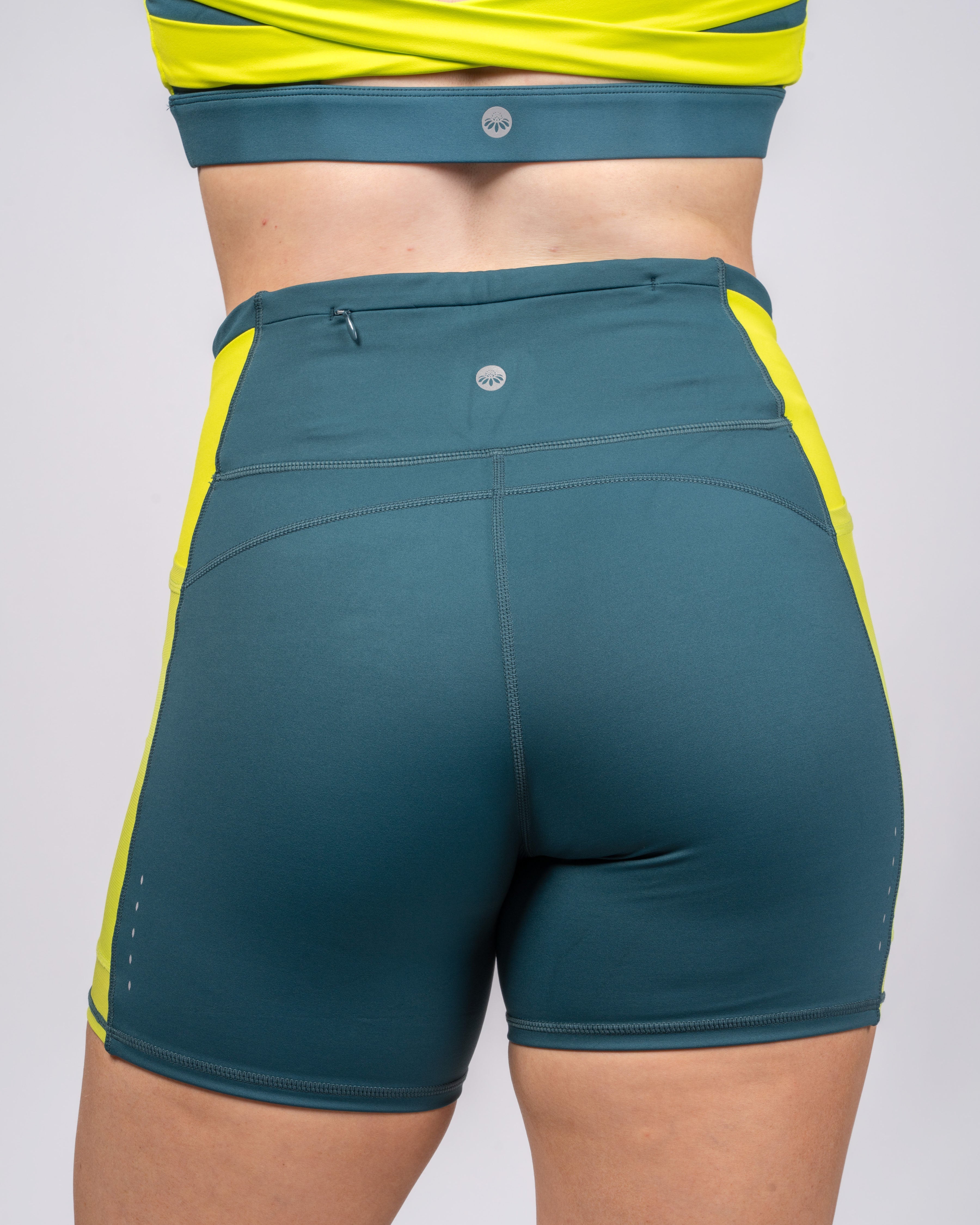Lux Ultra Mesh Shorts (5 in. inseam) - Pacific/Margarita