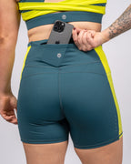 Lux Ultra Mesh Shorts (5 in. inseam) - Pacific/Margarita