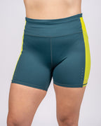 Lux Ultra Mesh Shorts (5 in. inseam) - Pacific/Margarita