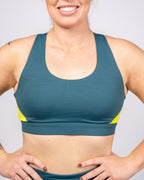 Ascend Racerback Bra - Pacific/Margarita