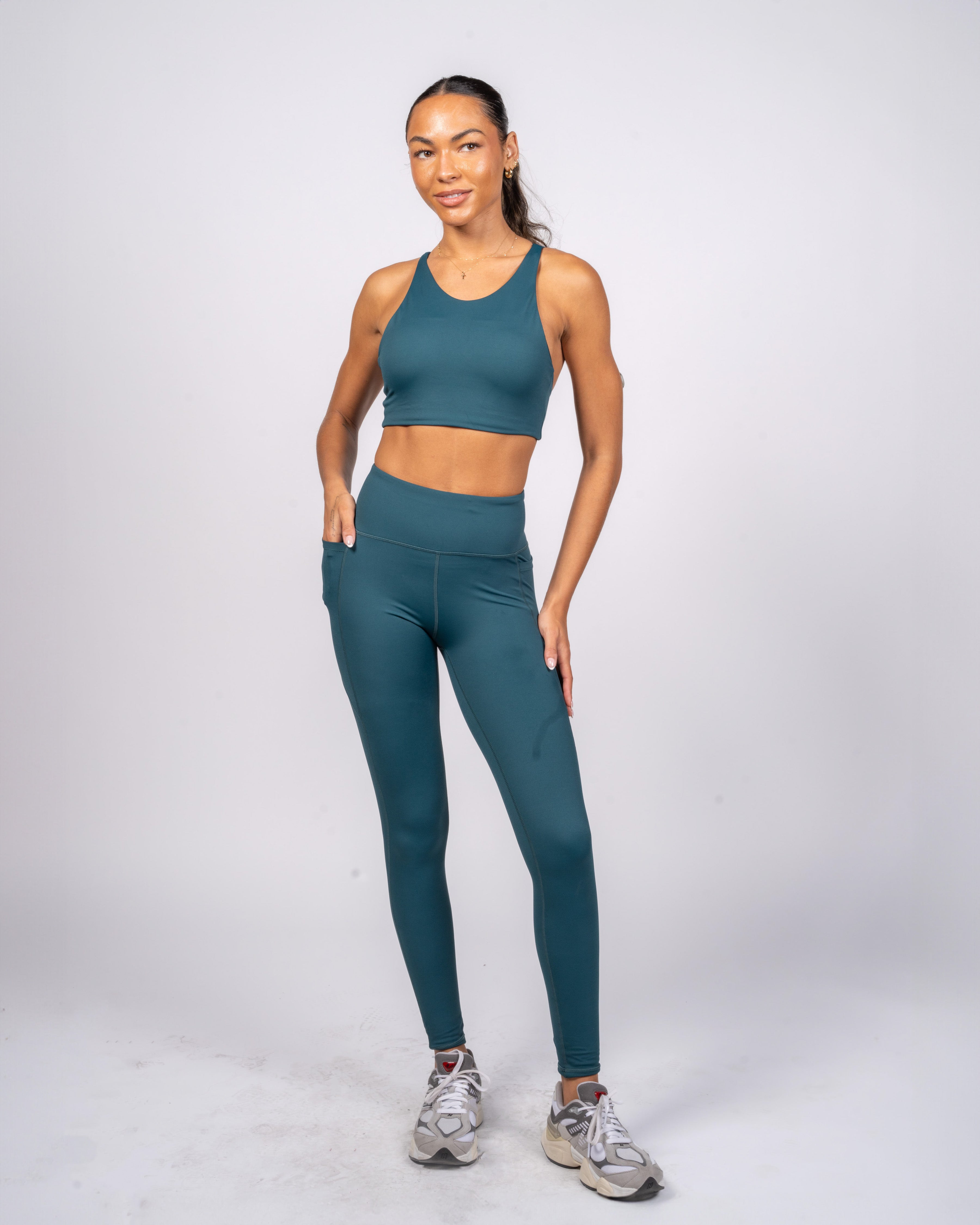 Lux Baseline Leggings (26 in.) - Pacific