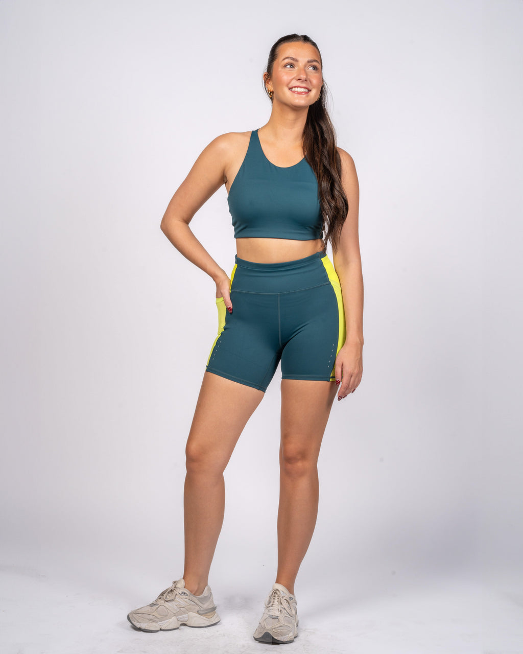 Lux Ultra Mesh Shorts (5 in. inseam) - Pacific/Margarita