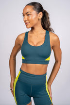 Ascend Racerback Bra - Pacific/Margarita