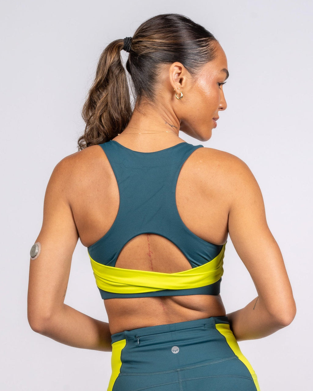 Ascend Racerback Bra - Pacific/Margarita