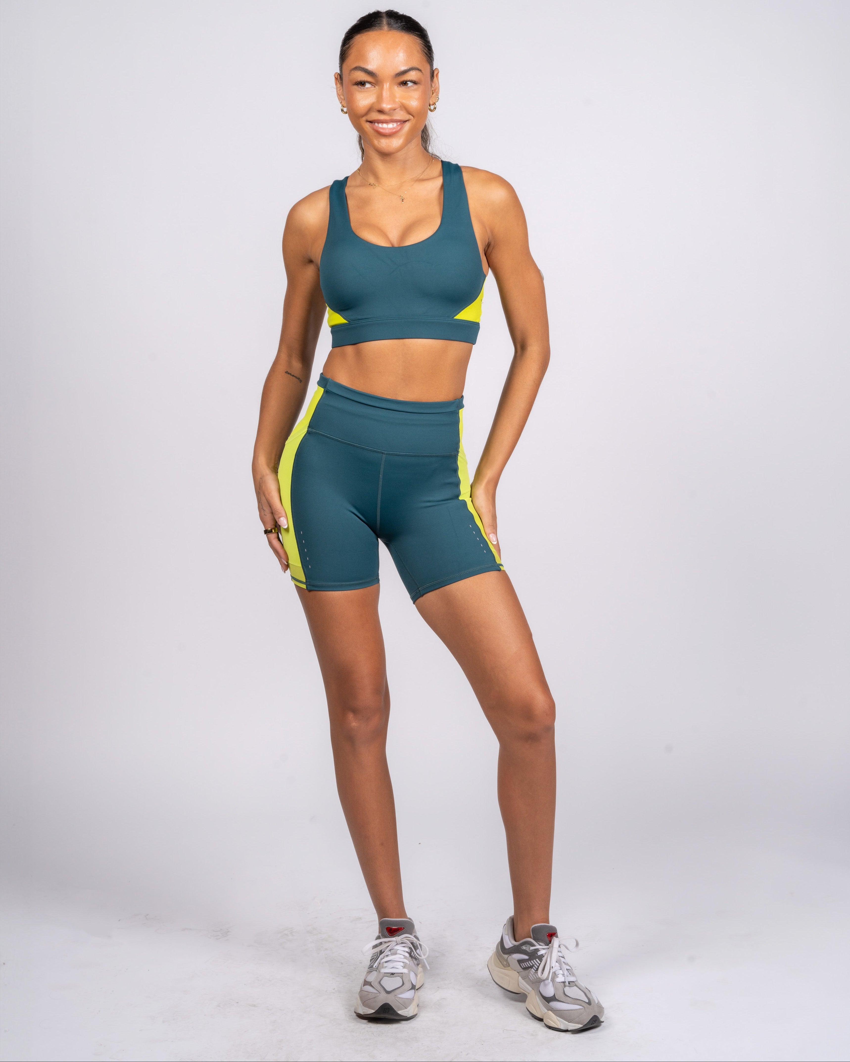 Ascend Racerback Bra - Pacific/Margarita