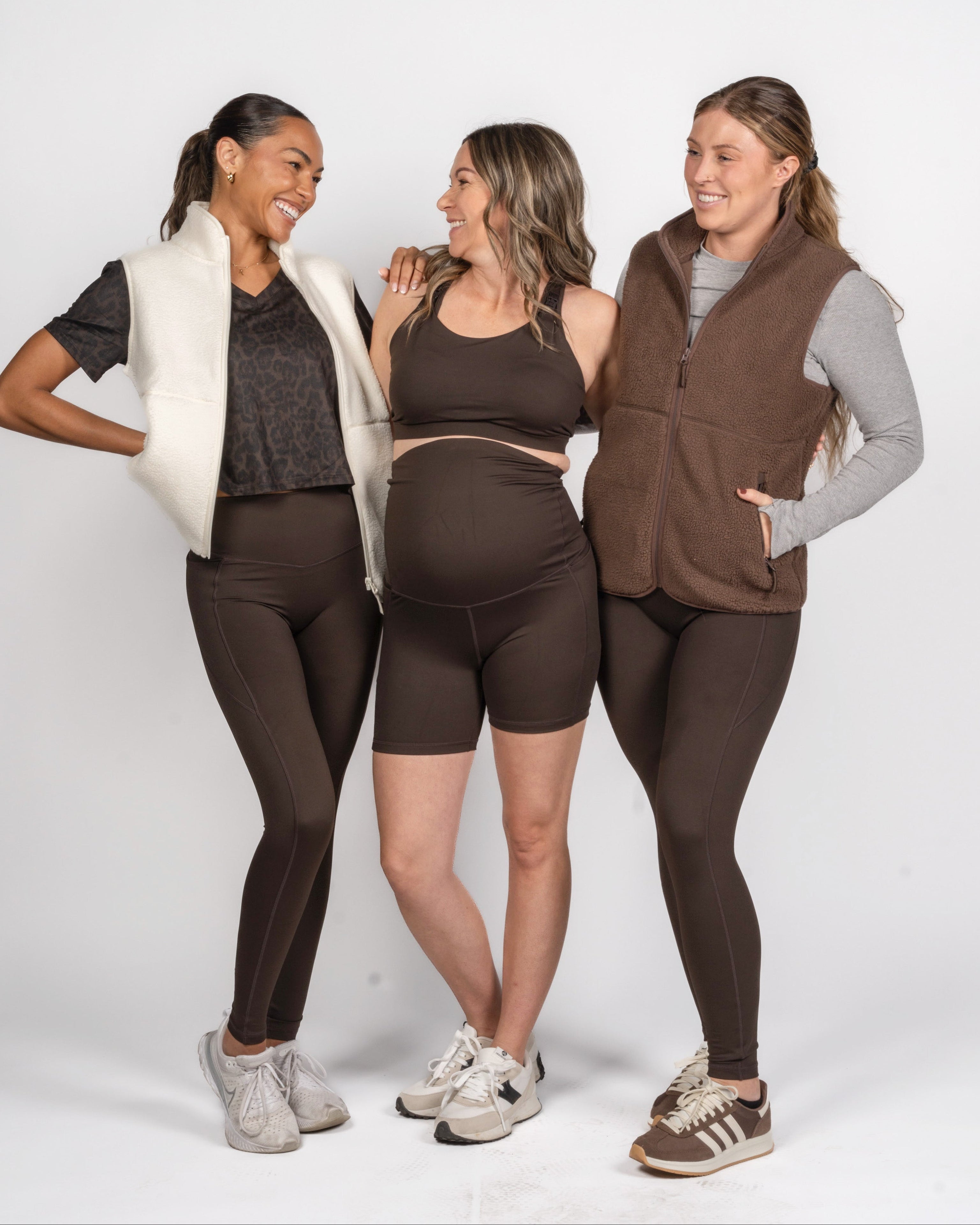 Maternity Rio Shorts (5 in. inseam) - Cocoa