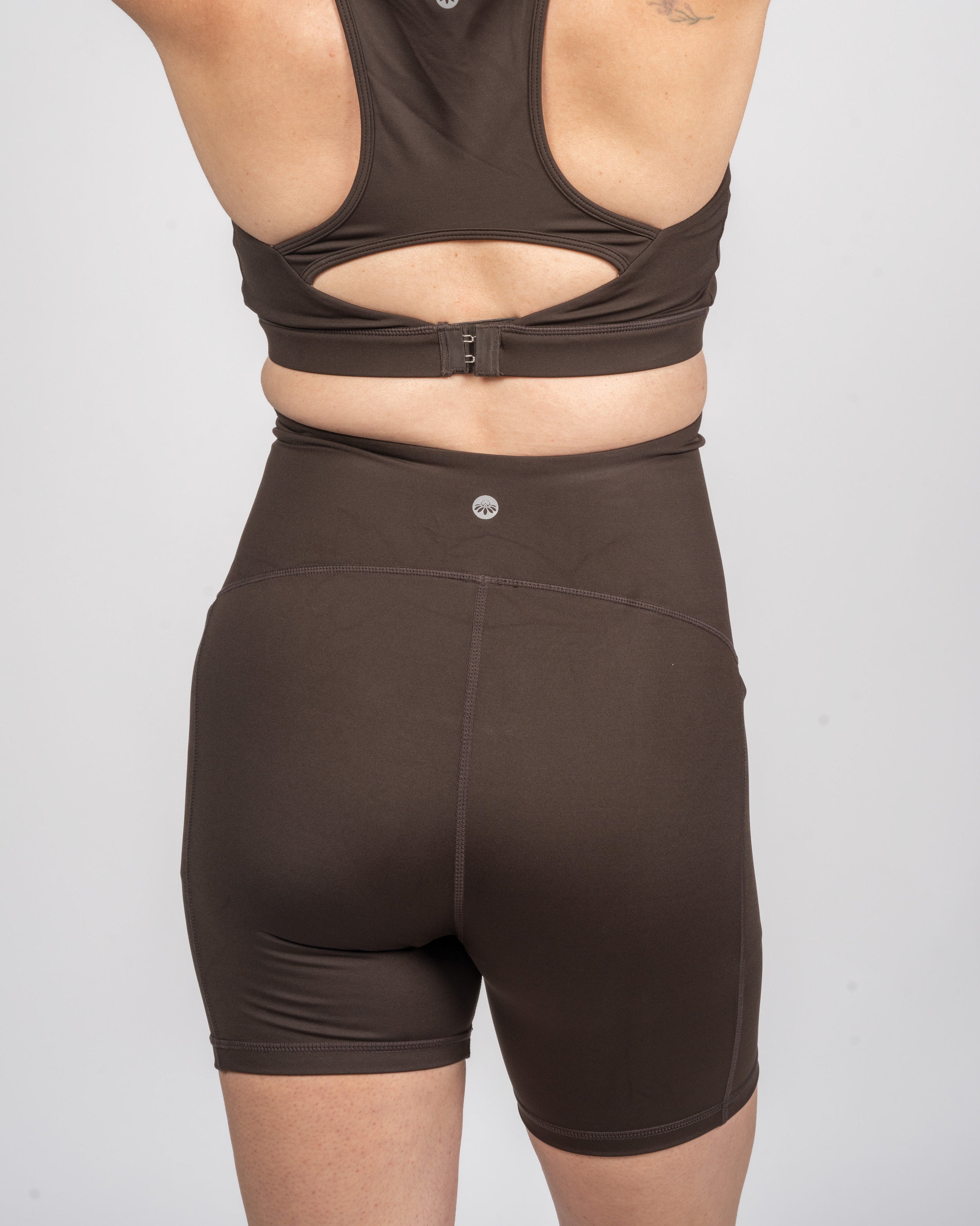Maternity Rio Shorts (5 in. inseam) - Cocoa