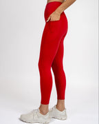 Skin High Waisted Vinyasa Leggings (Multi-Lengths) - Cherry
