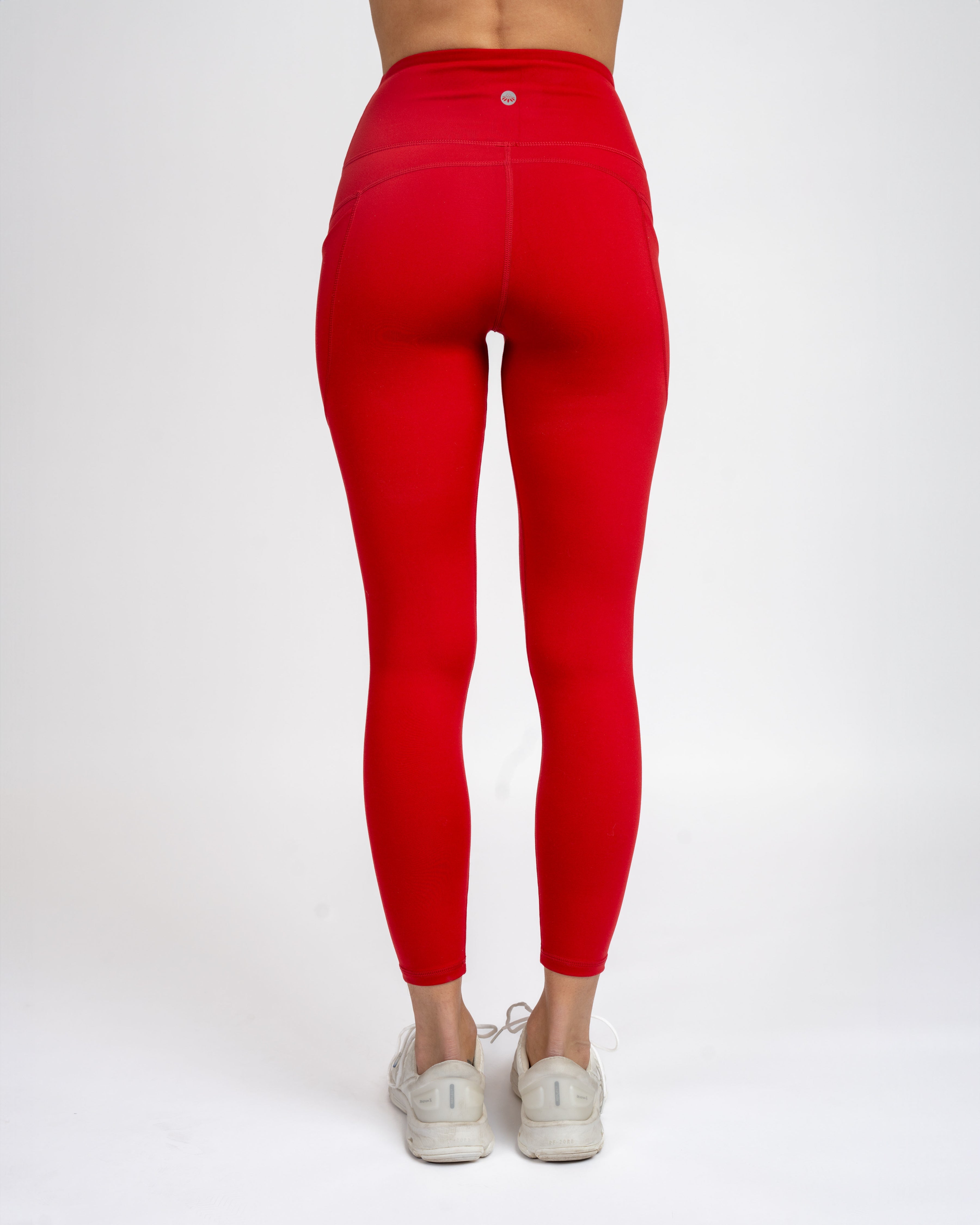 Skin High Waisted Vinyasa Leggings (Multi-Lengths) - Cherry