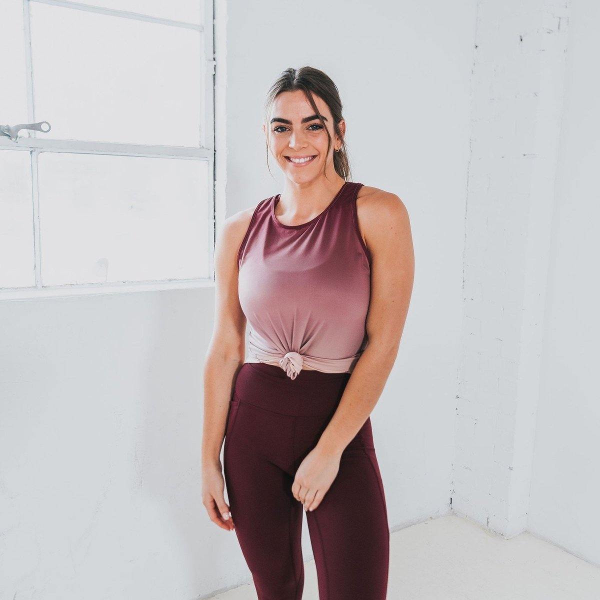 Skin Shakti Leggings - Mulberry