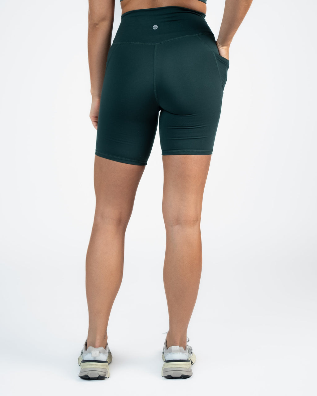 Skin Biker Shorts (8 in.) - Juniper - XS ONLY - FINAL SALE