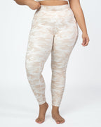Shakti Leggings (27 in. inseam) - Latte Camo - FINAL SALE