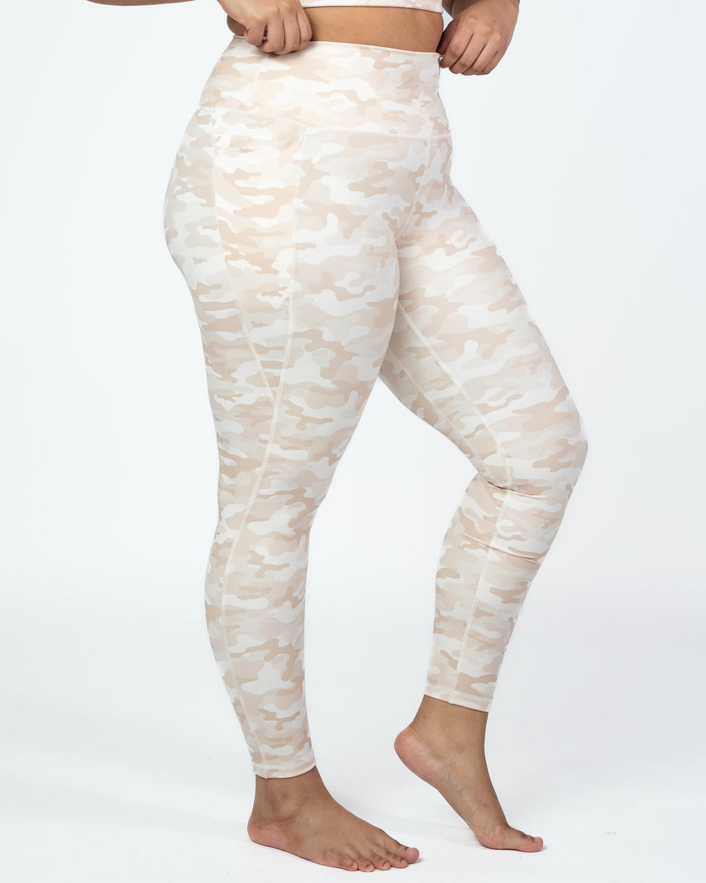 Shakti Leggings (27 in. inseam) - Latte Camo - FINAL SALE