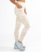 Shakti Leggings (27 in. inseam) - Latte Camo - FINAL SALE
