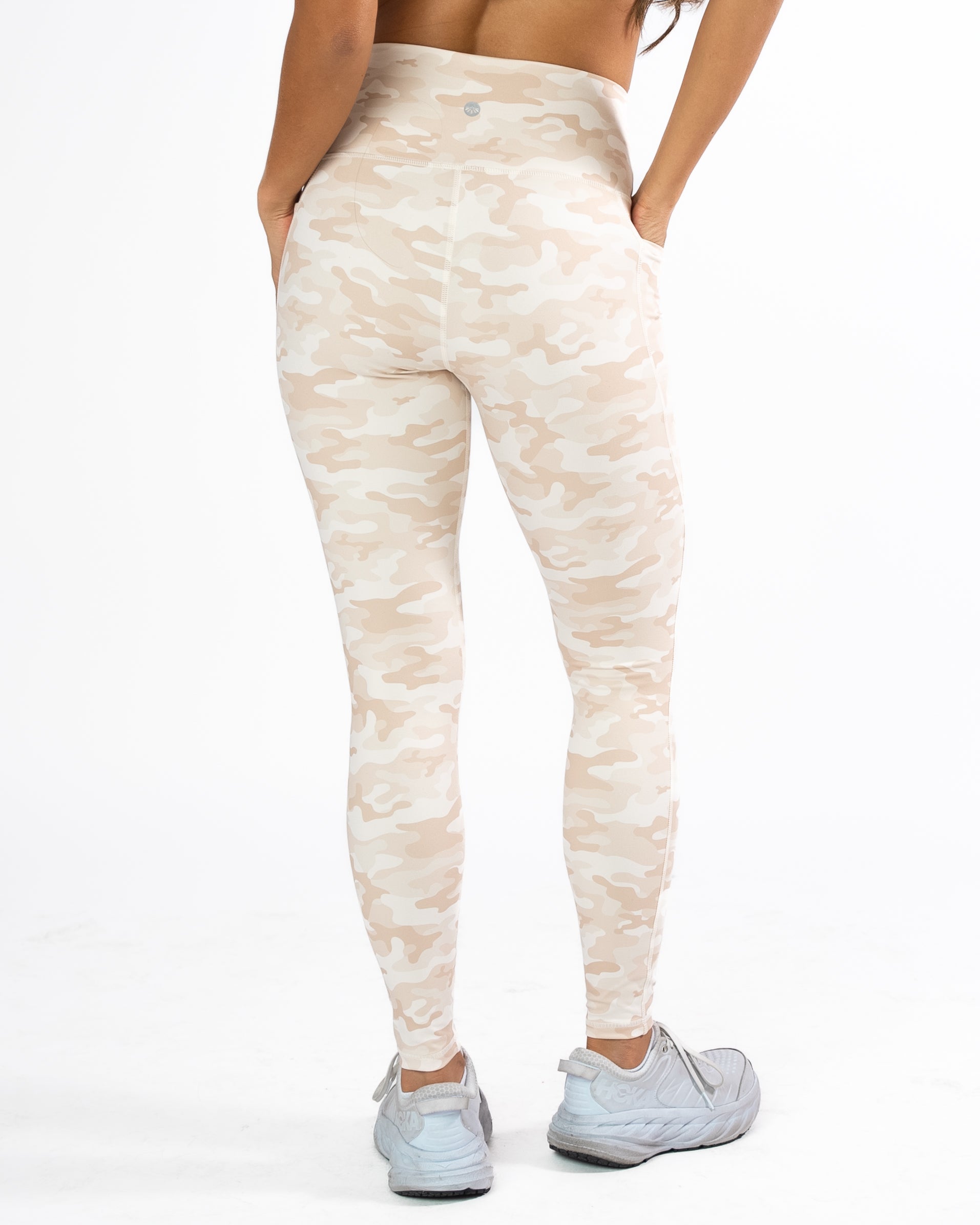 Shakti Leggings (27 in. inseam) - Latte Camo - FINAL SALE