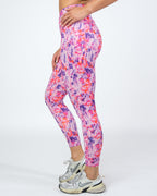 Skin High Waisted Vinyasa 7/8 Capris - Dreamweaver - FINAL SALE