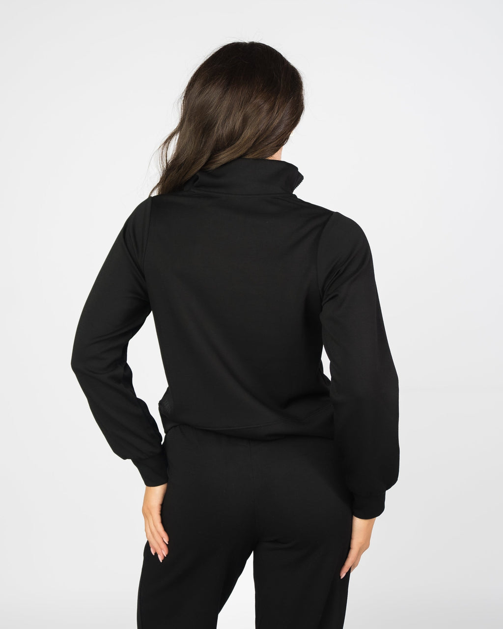 SoftForm Quarter Zip - Black