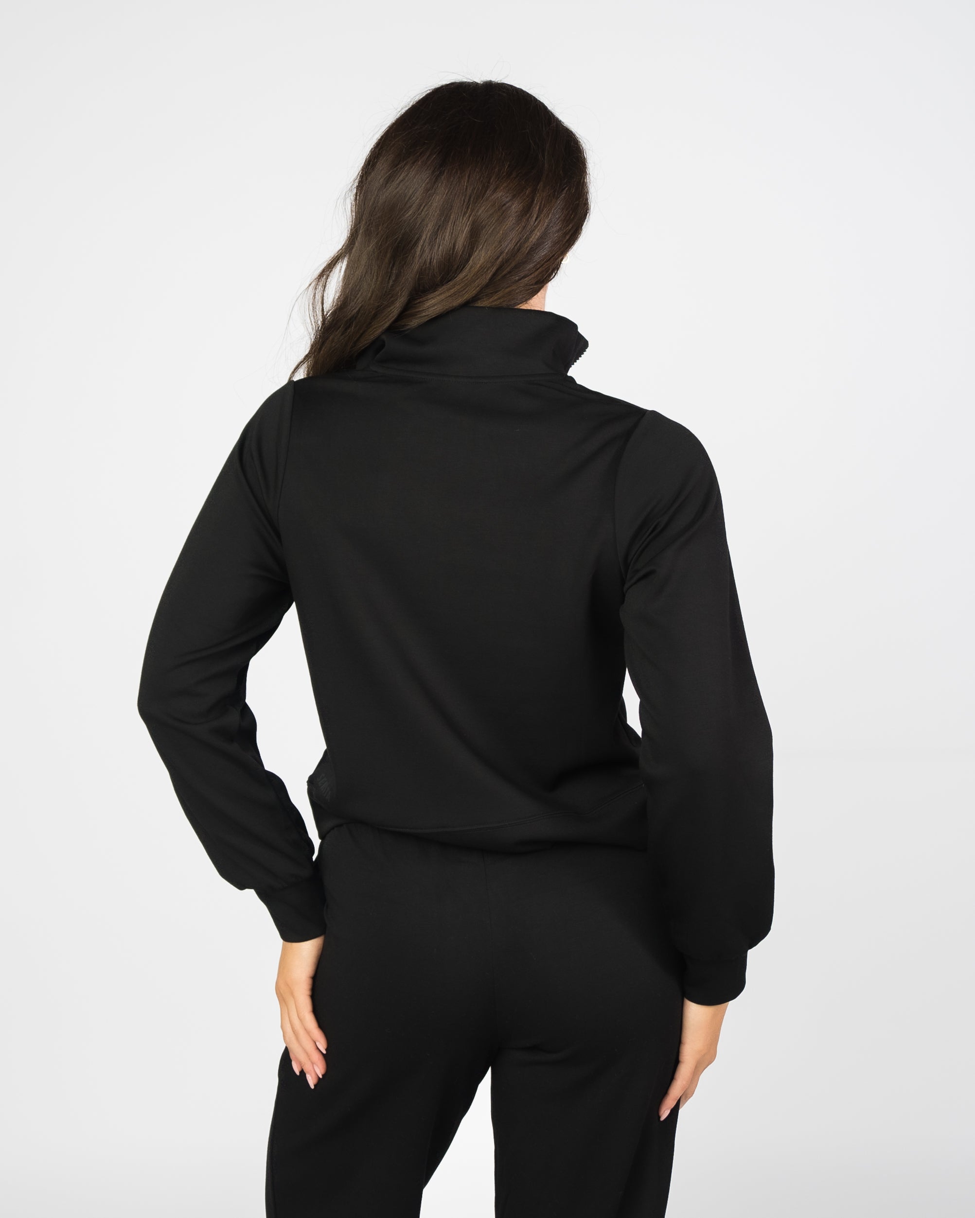 SoftForm Quarter Zip - Black