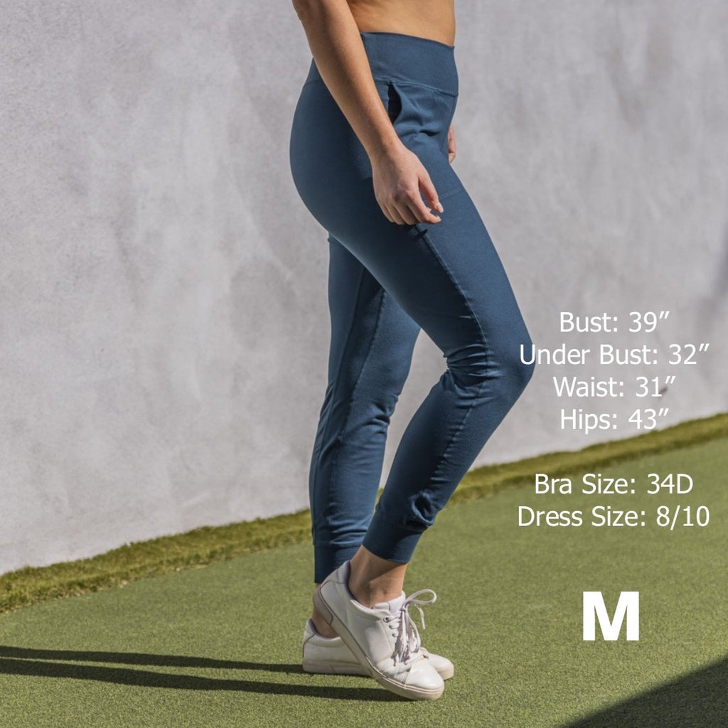 Studio Skin Joggers (Multi-Lengths) - Pacific