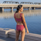 Sun City Bikini Bottoms - Cherry Stars - FINAL SALE